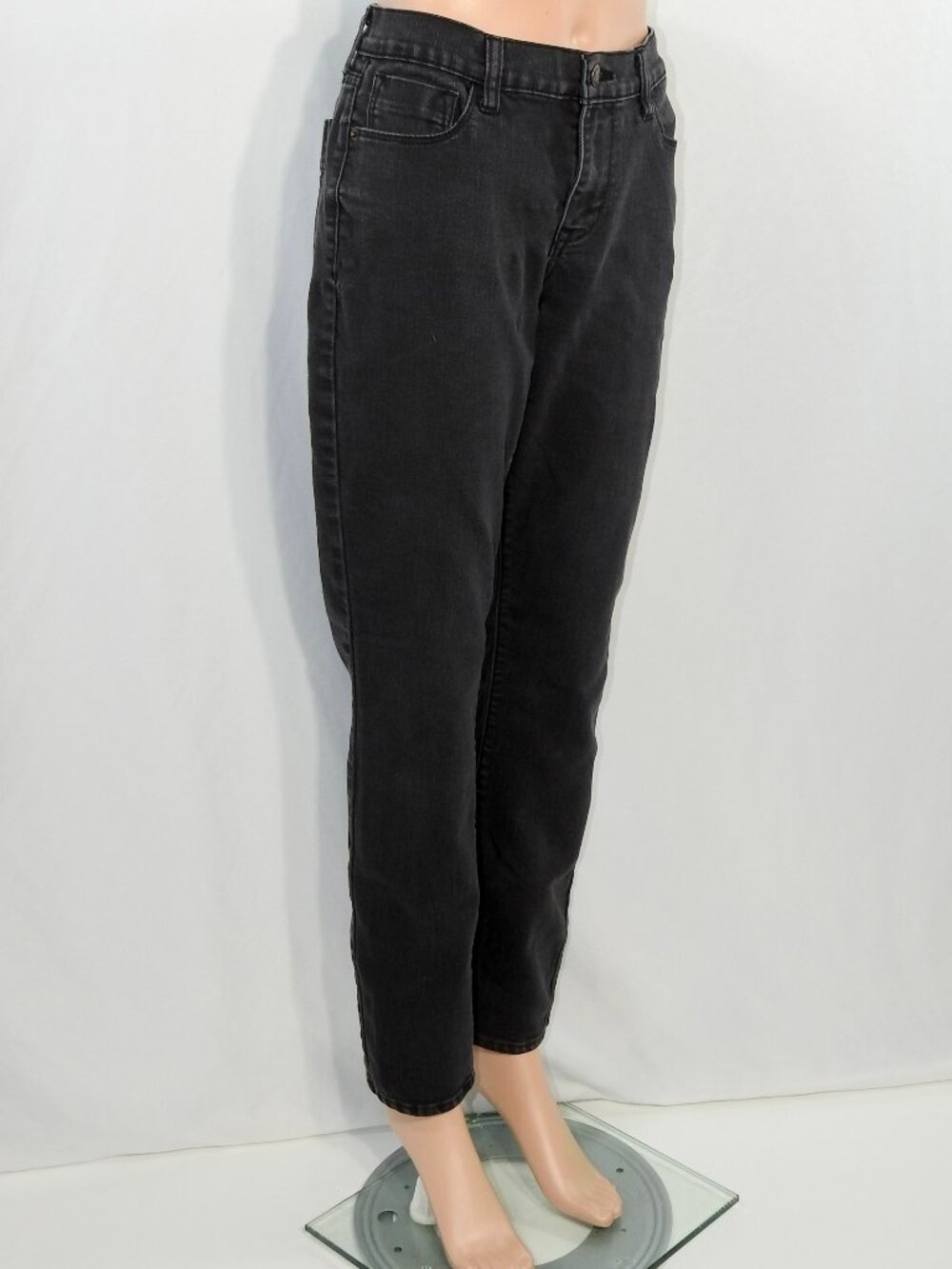 Old Navy Sz 8 Sweetheart Skinny Black Jack Jeans Womens Denim